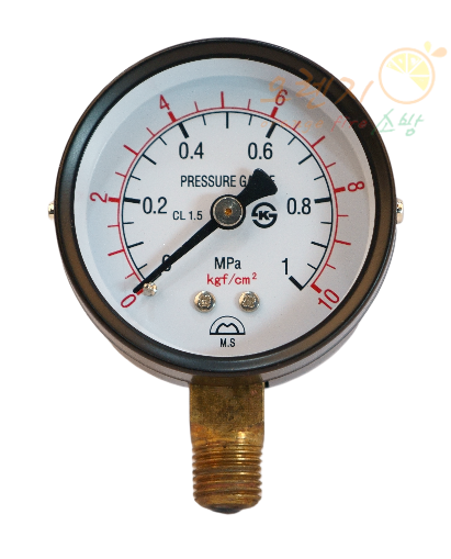 압력계-60A            <br>  압력선택    <br>     10,15,20,25kg