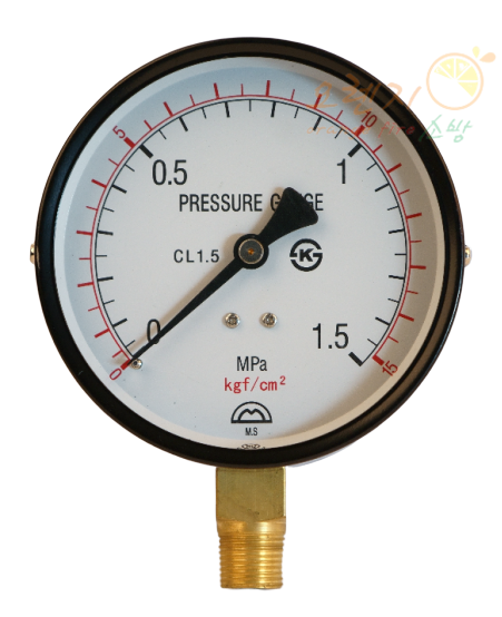압력계-100A           <br>    압력선택            <br>   10,15,20,25kg